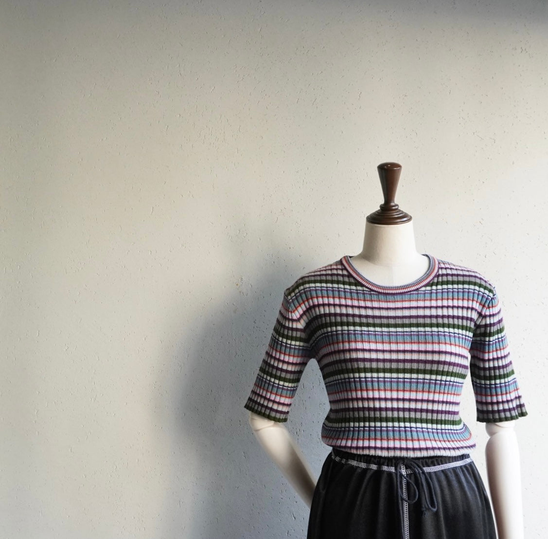 70s Multi Striped Top