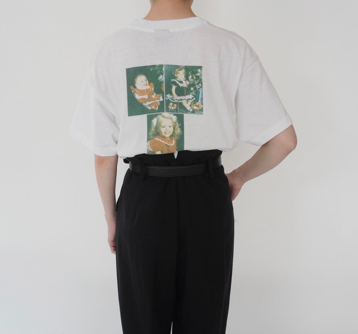 90s Photo Printed T-shirt Made in USA