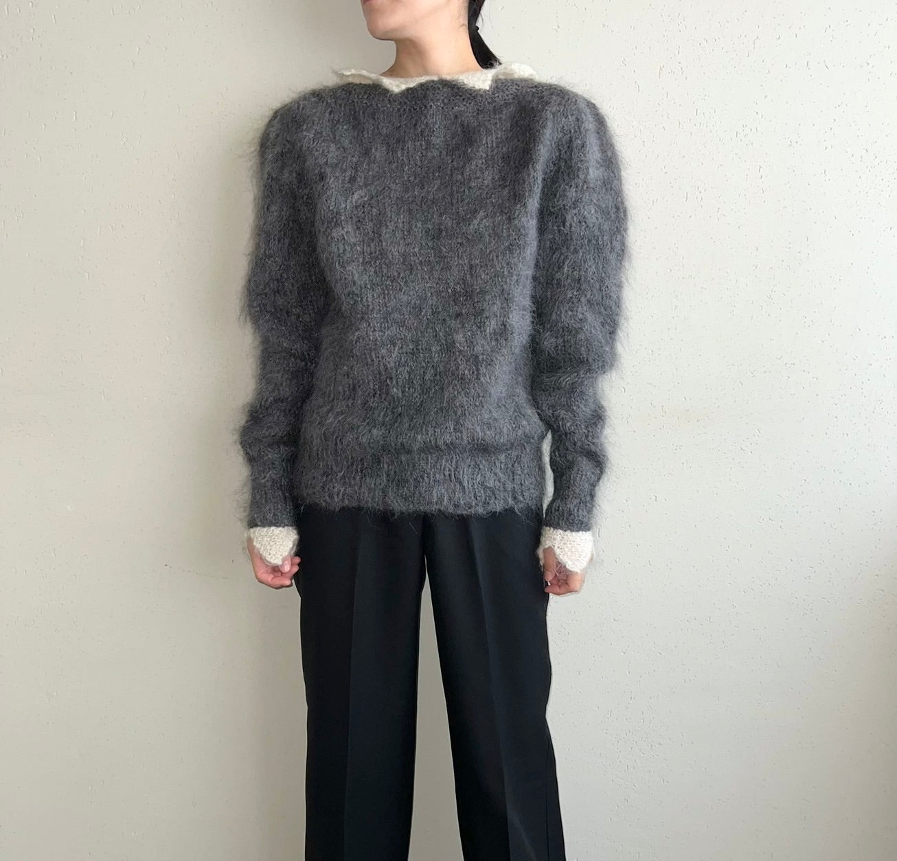 80s Design Hand Knit