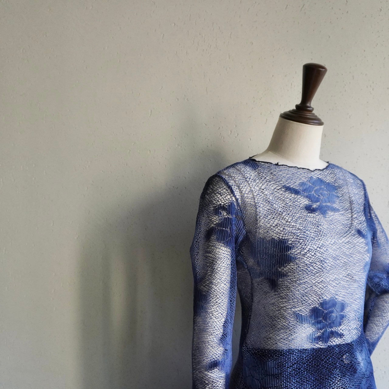 Mesh Blue Top