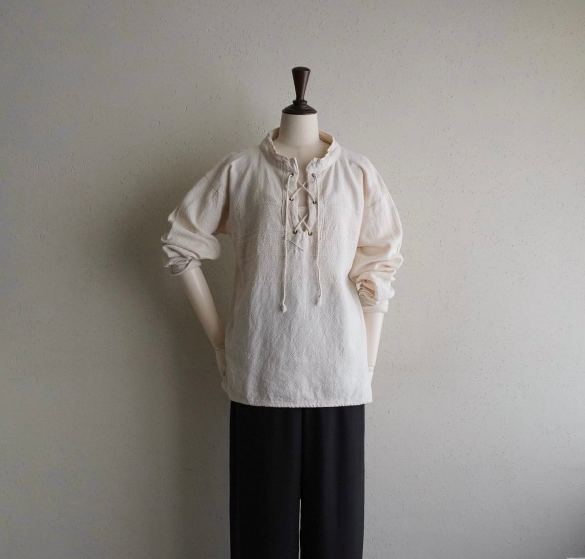 90s Lace Up Top