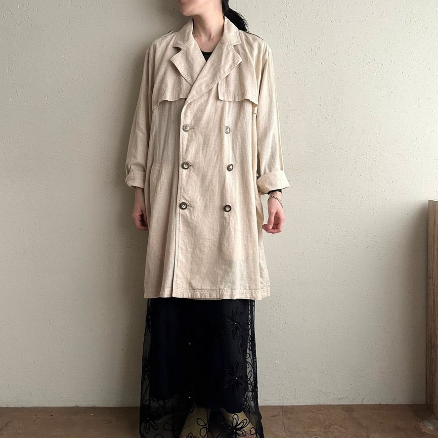 90s Linen Jacket Dead Stock