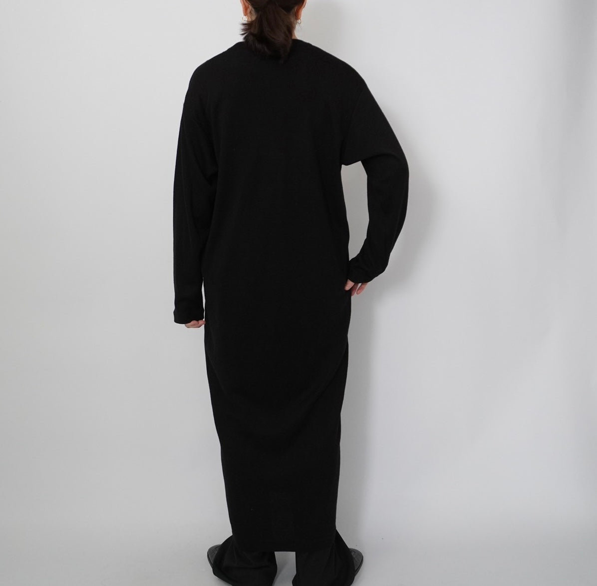 90s V Neck Knit Dress
