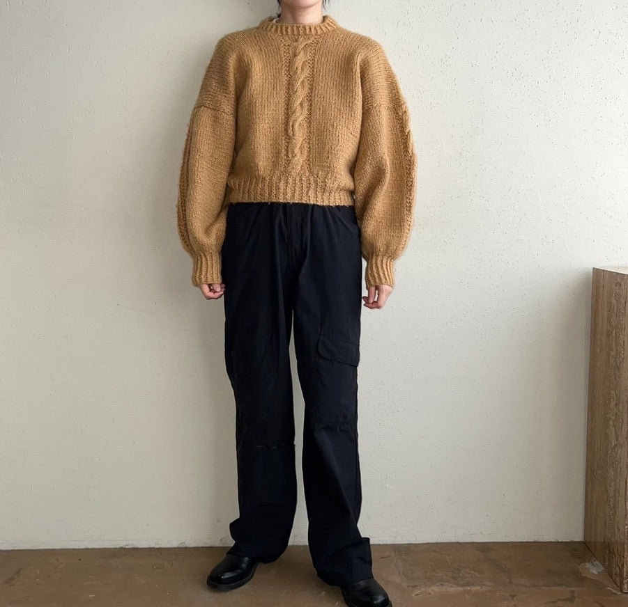80s Cropped Knit