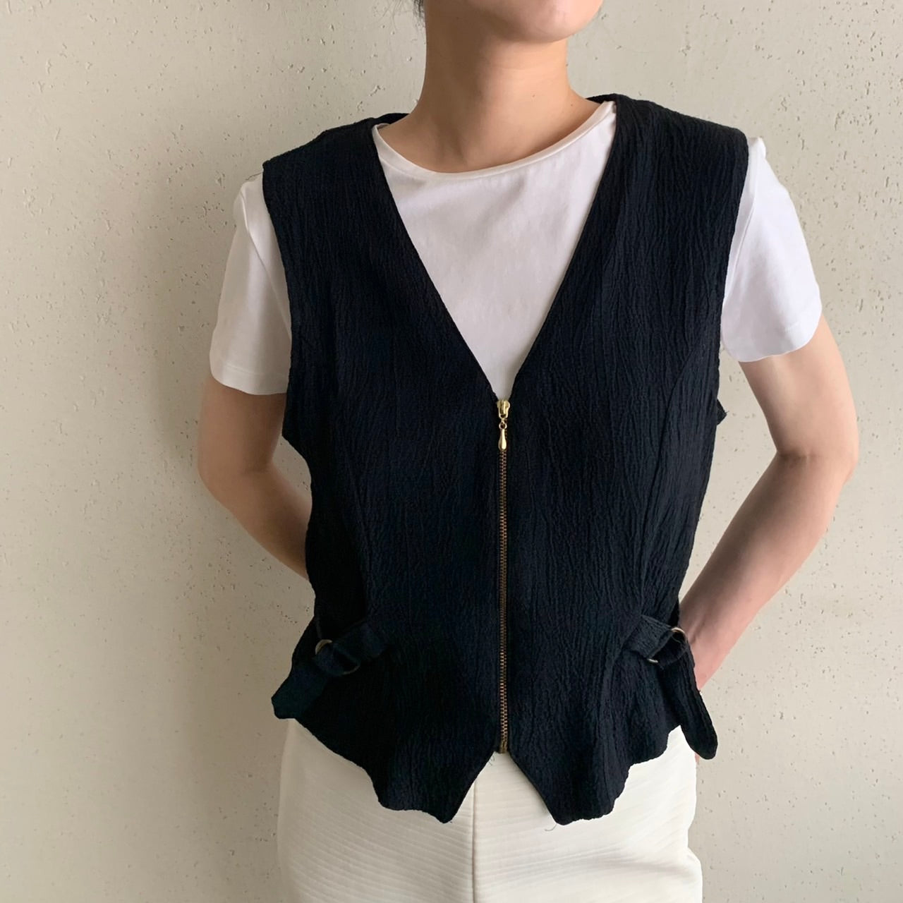 90s Zip Vest Made in USA