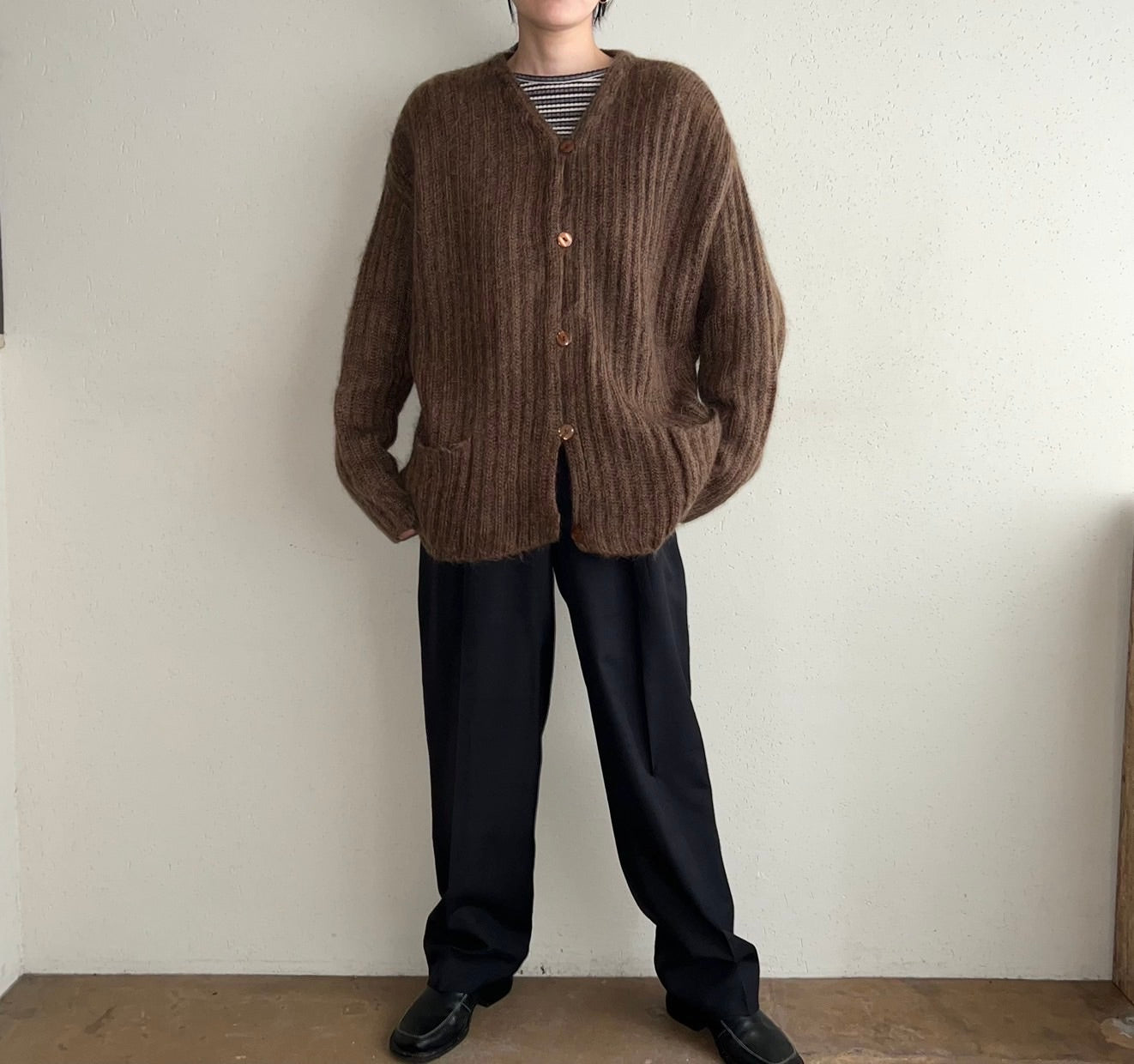 90s Mohair Knit Cardigan