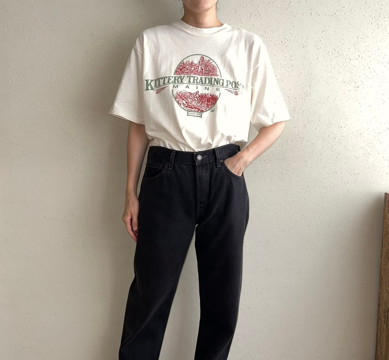 90s Printed T-shirt Made in USA