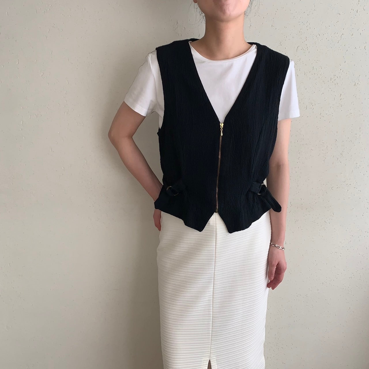 90s Zip Vest Made in USA