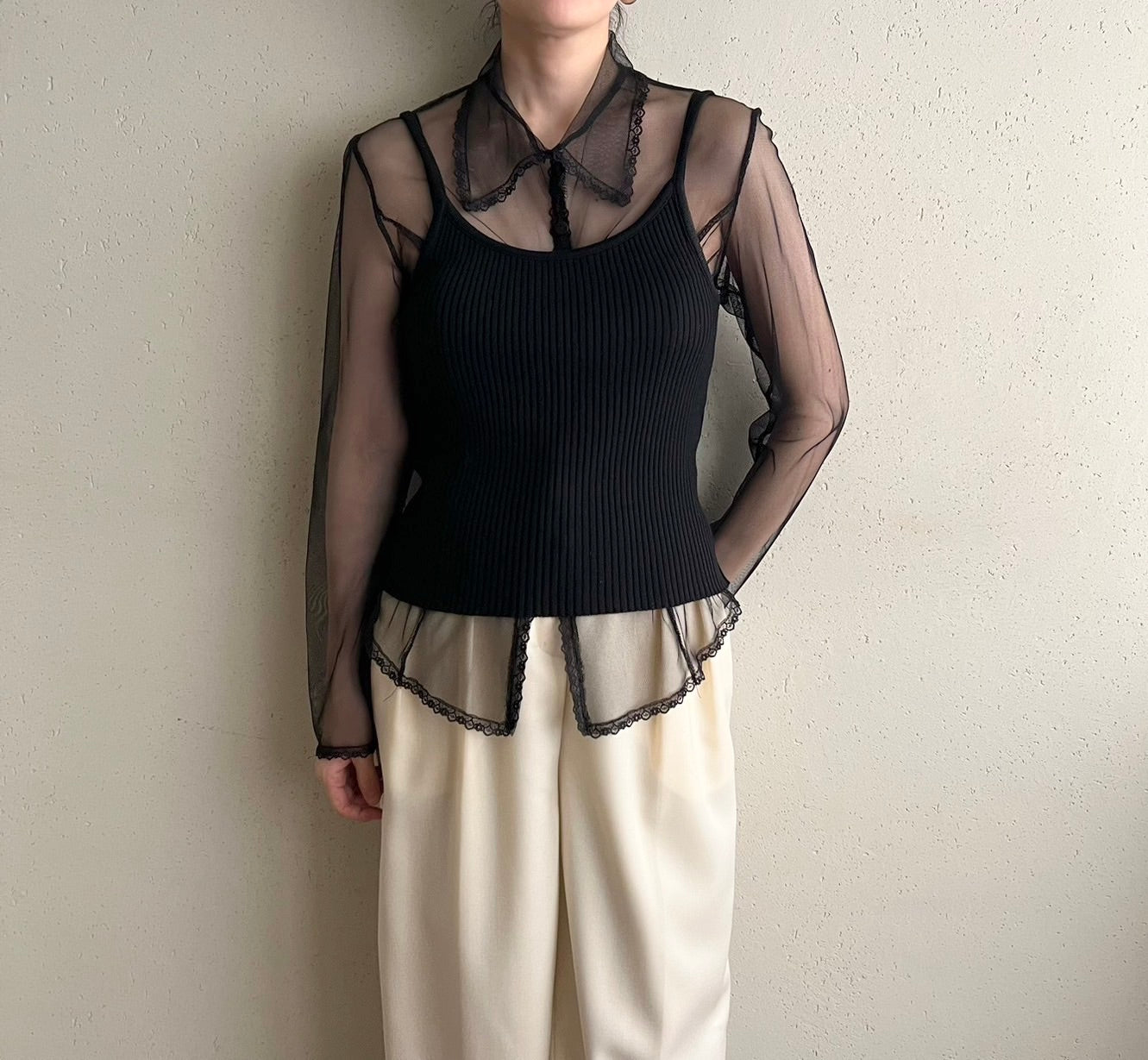 90s Ribbed Camisole