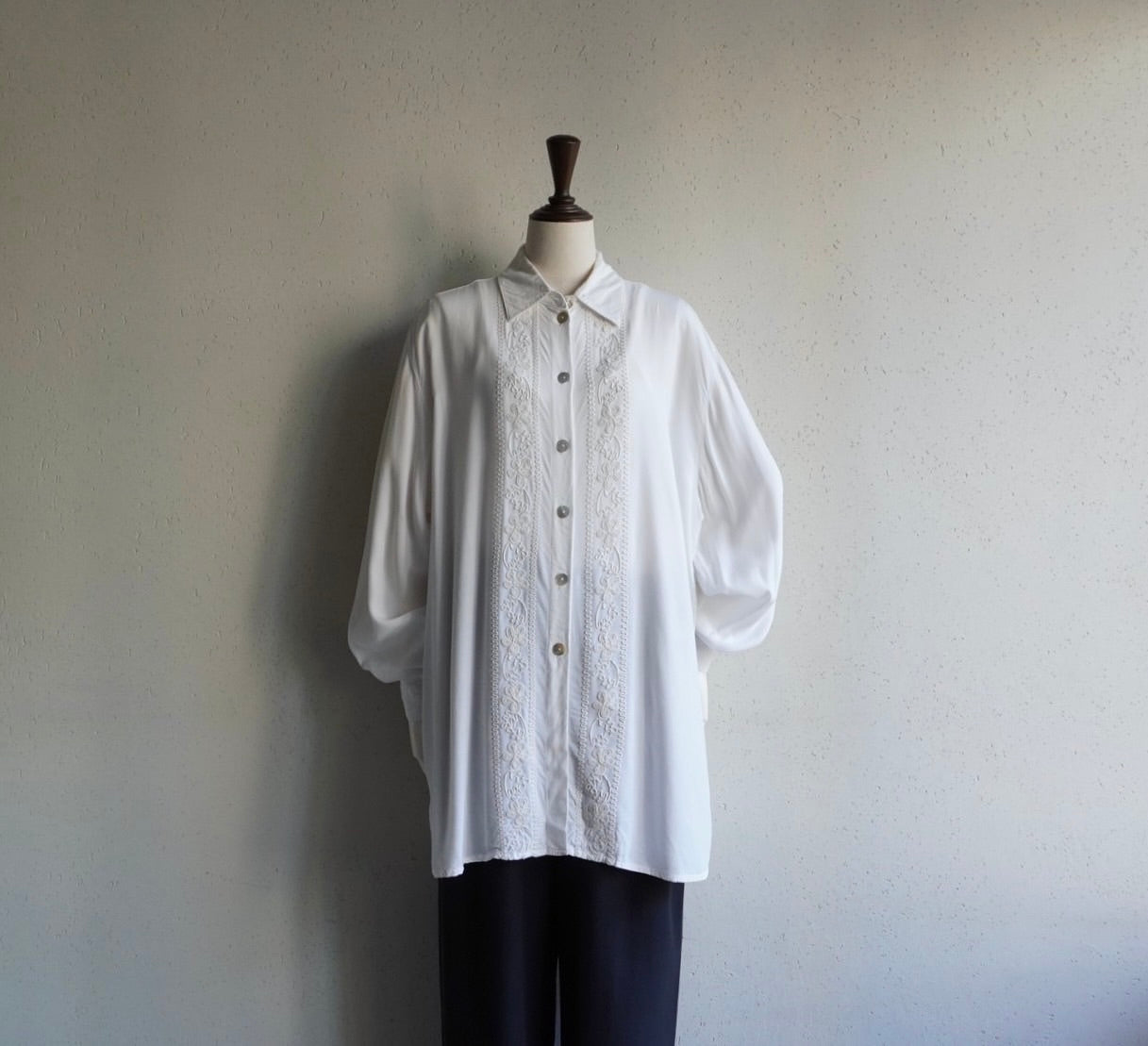 90s EURO Embroidery Design Shirt
