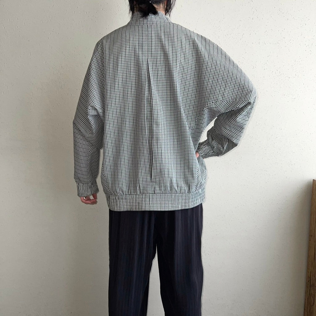 90s Plaid Light Jacket Made in West Germany