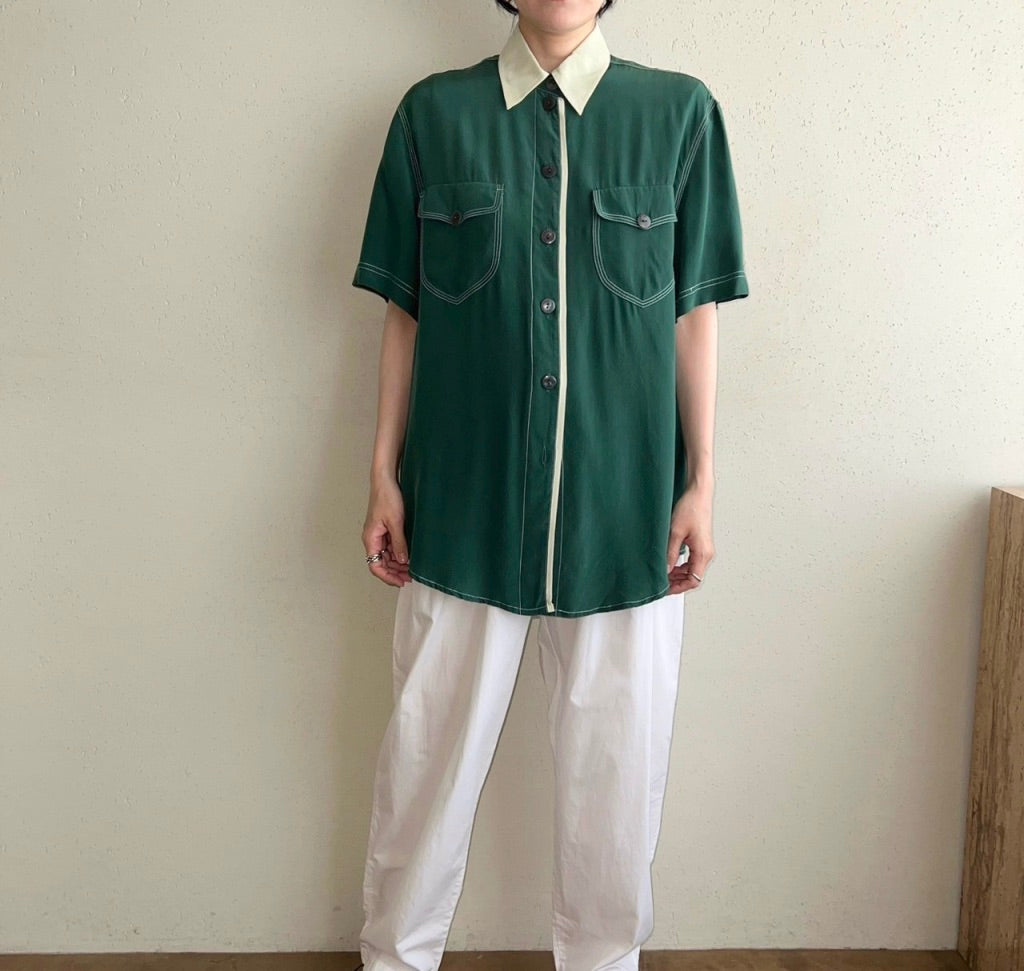 90s EURO Silk Shirt