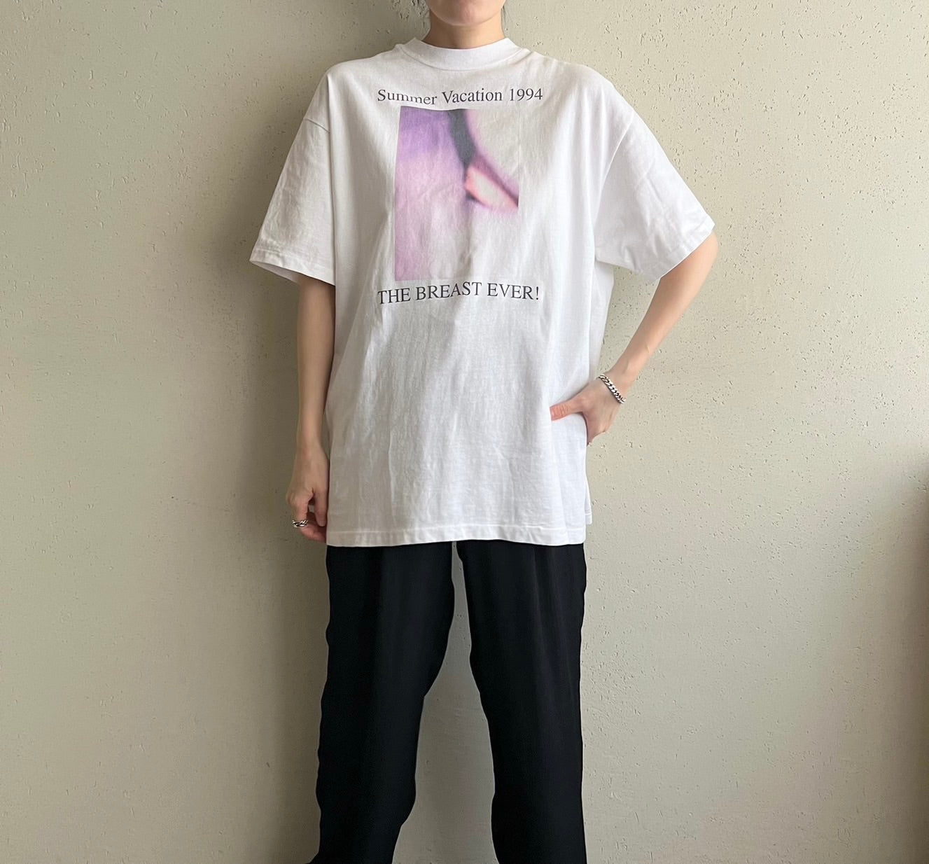 90s Printed T-shirt Made in USA