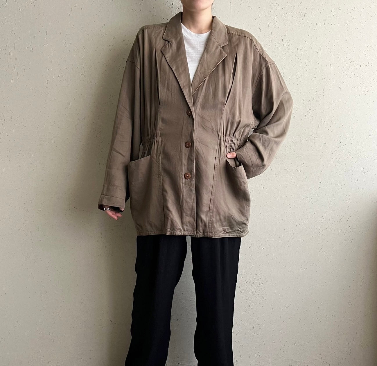 90s Rayon Jacket Made in France