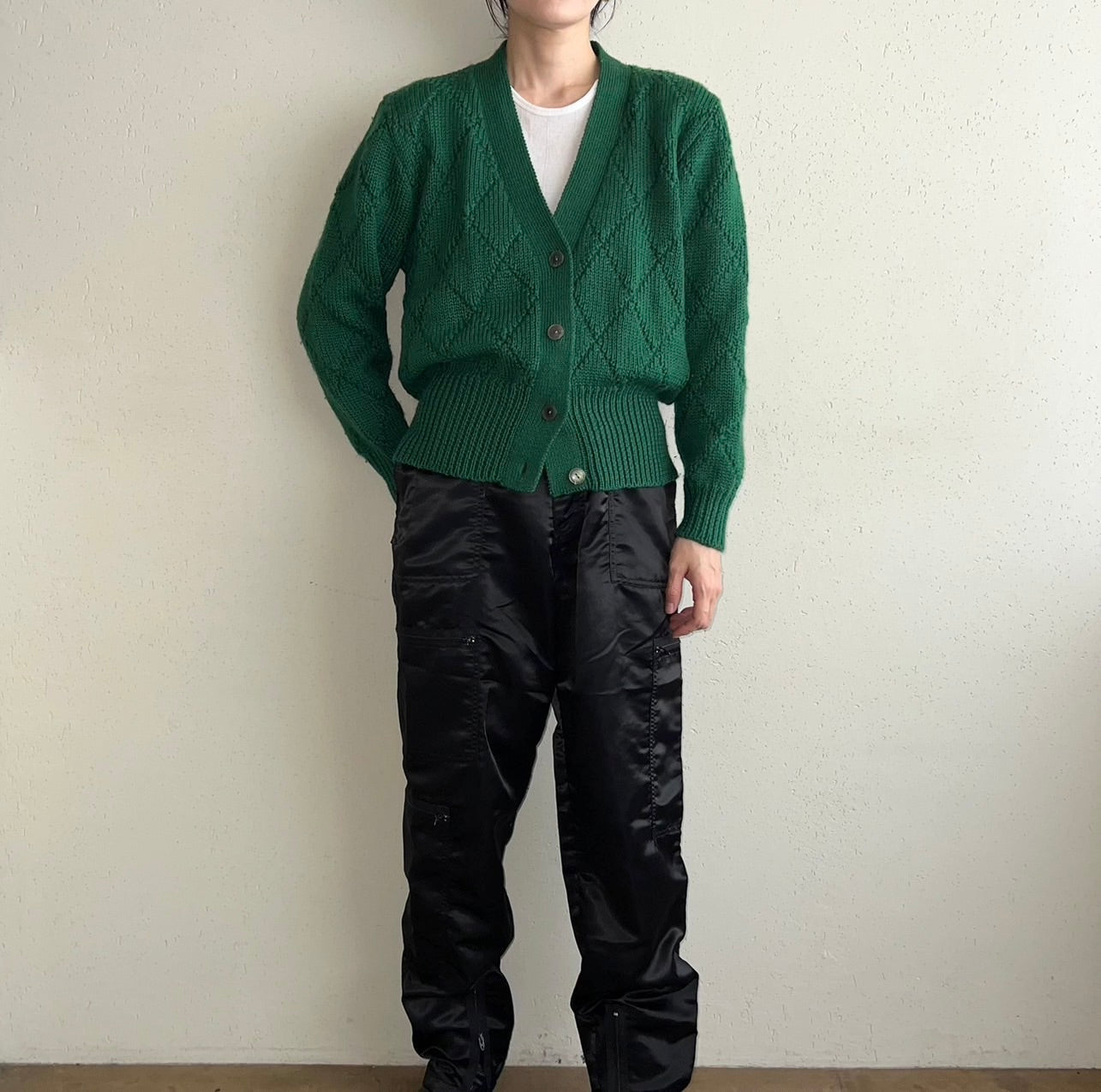 90s Wool Knit Cardigan