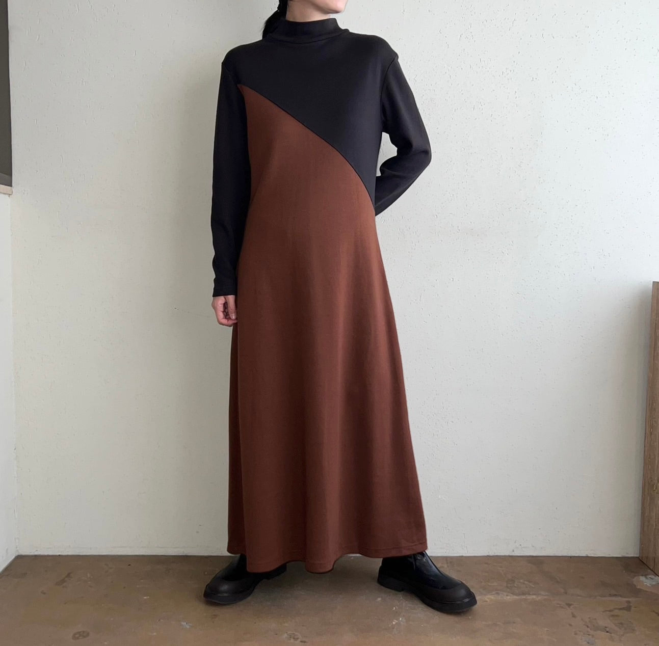 90s Two-Tone Dress