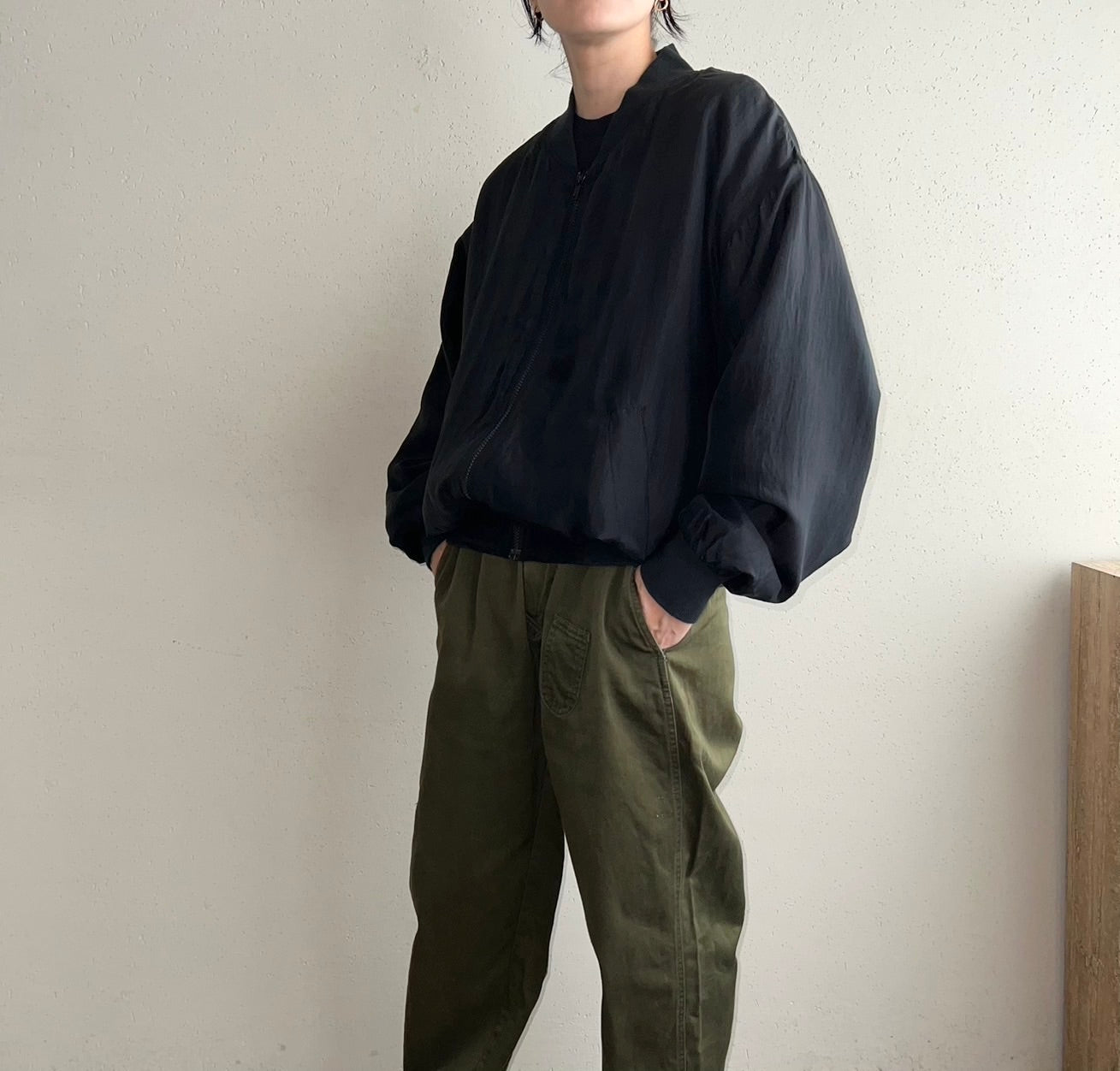 90s Silk Light Jacket