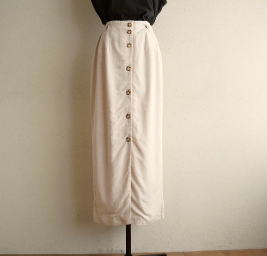 90s Button Design Skirt