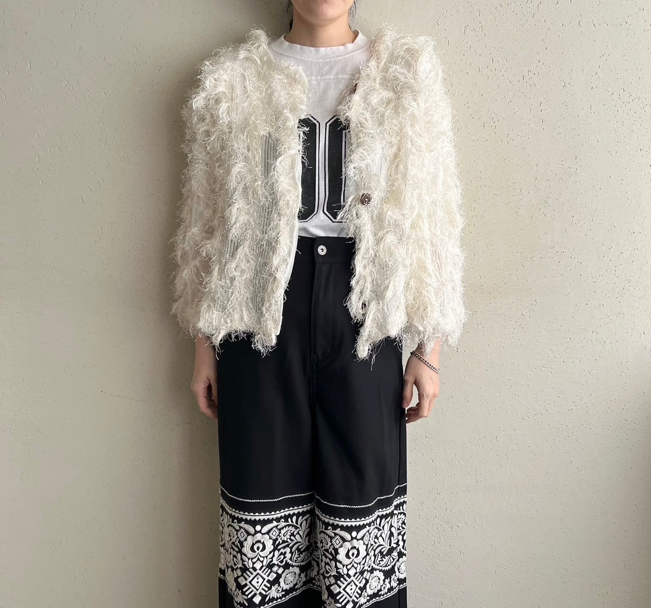 Shaggy Cardigan
