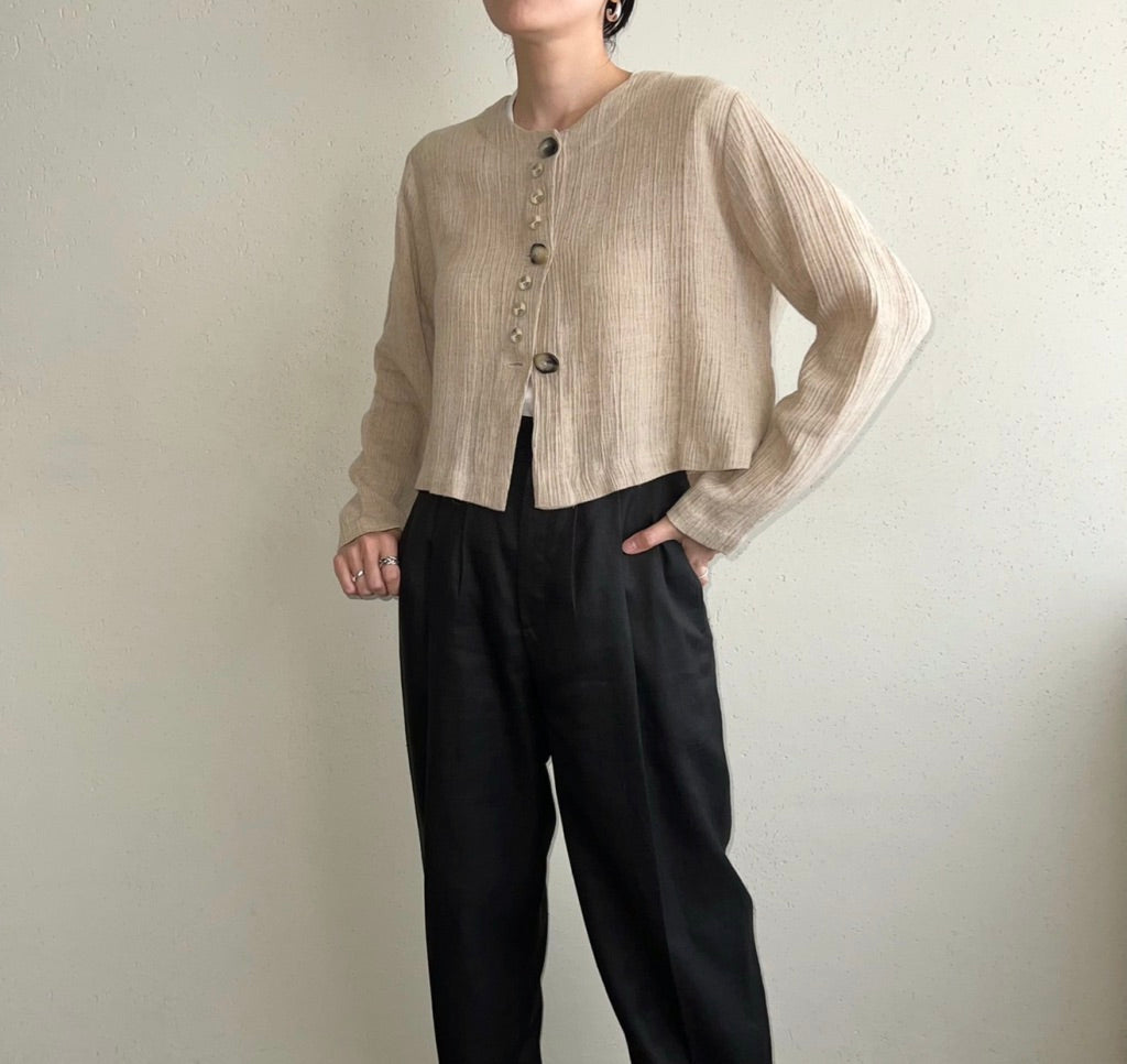 90s Design Blouse Made in USA