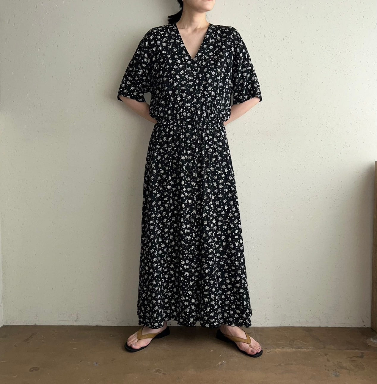 90s Printed Dress