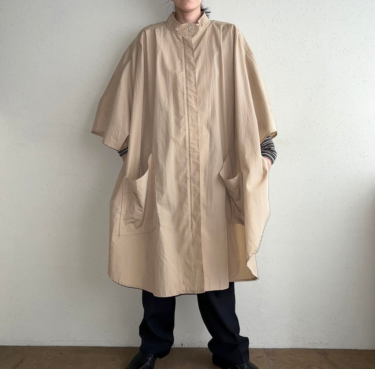90s Poncho Made in USA