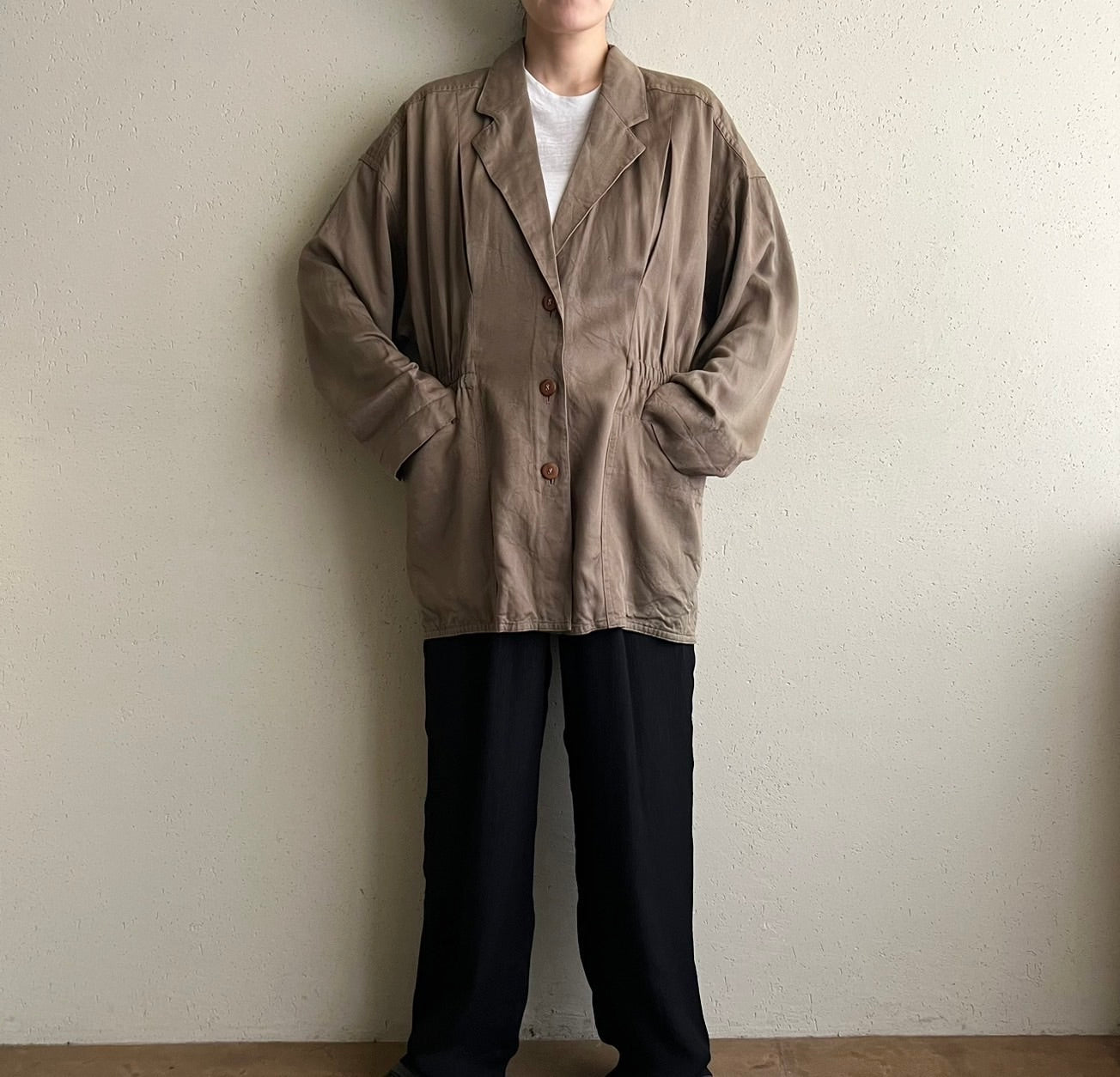 90s Rayon Jacket Made in France