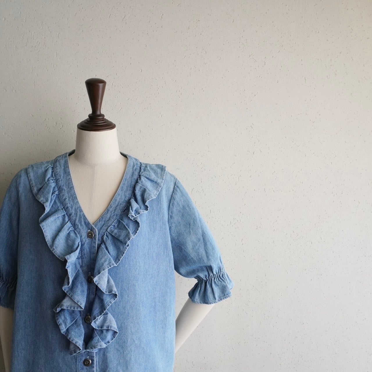 90s Denim Blouse