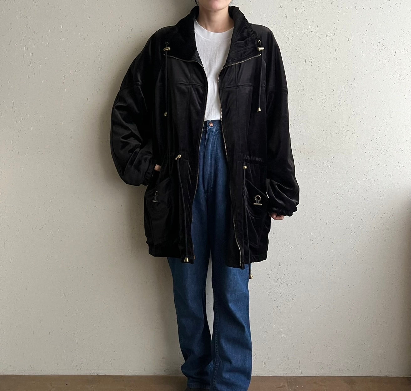 90s Velour Reversible Jacket