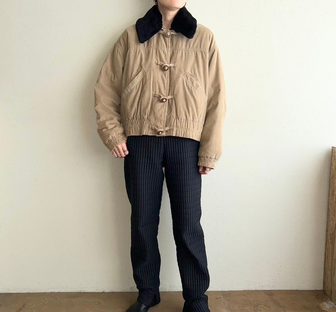 90s ”BLUE FAMILY BENETTON”Corduroy Jacket Made in Italy