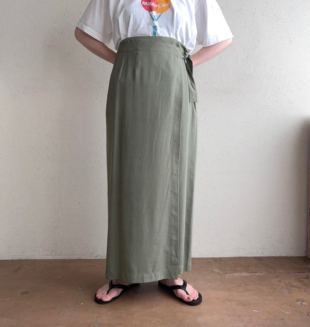 90s Silk Skirt