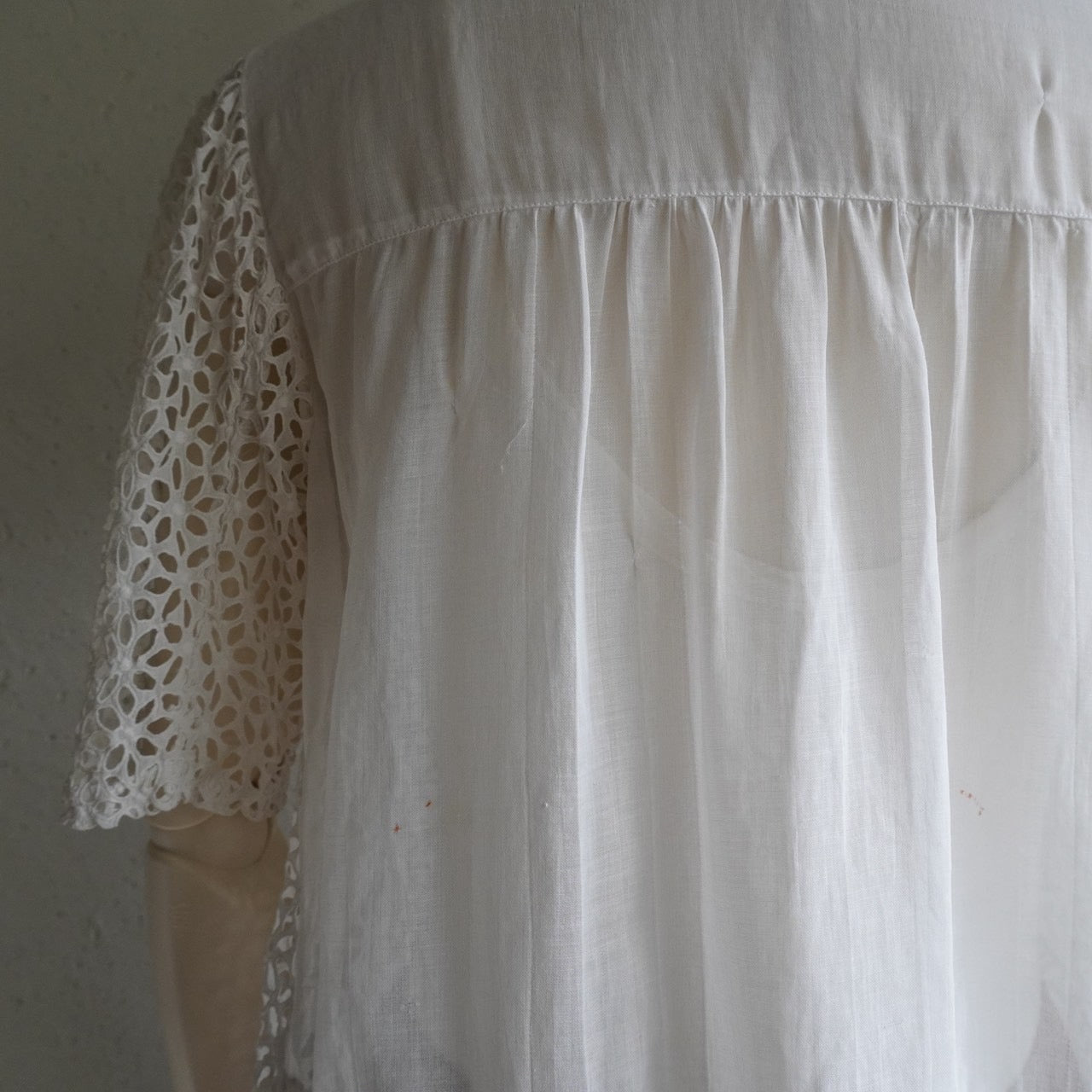 40s Eyelet Lace Shirt