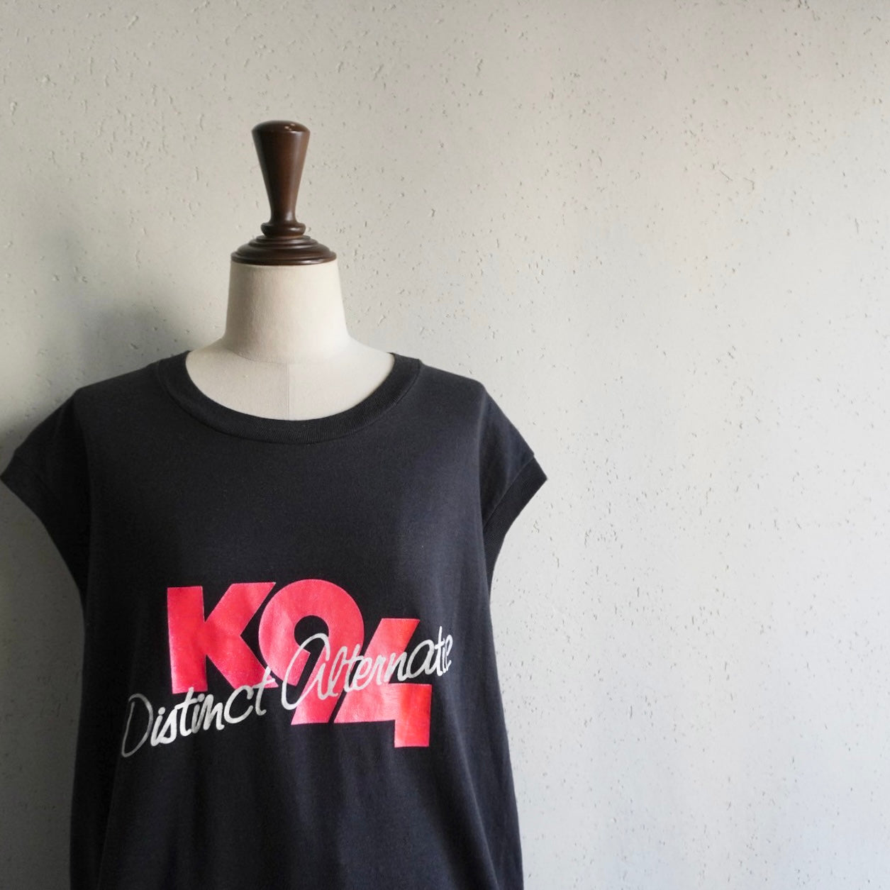 80s Printed Sleeveless T-shirt Made in USA