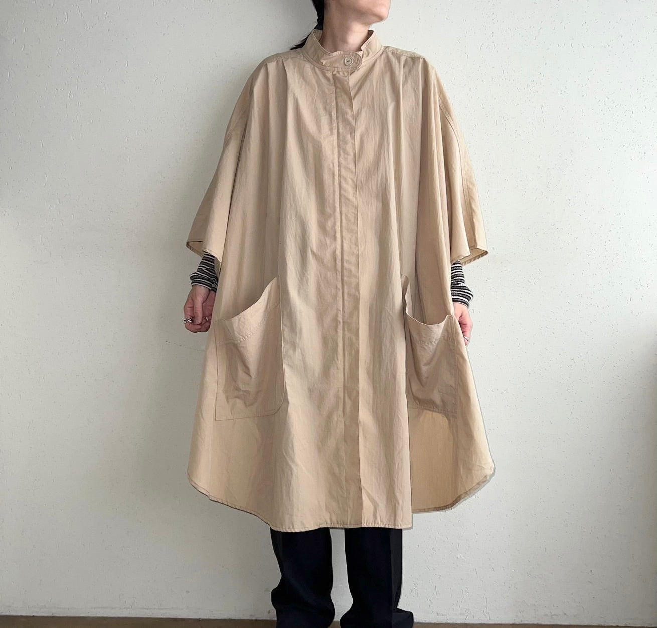 90s Poncho Made in USA