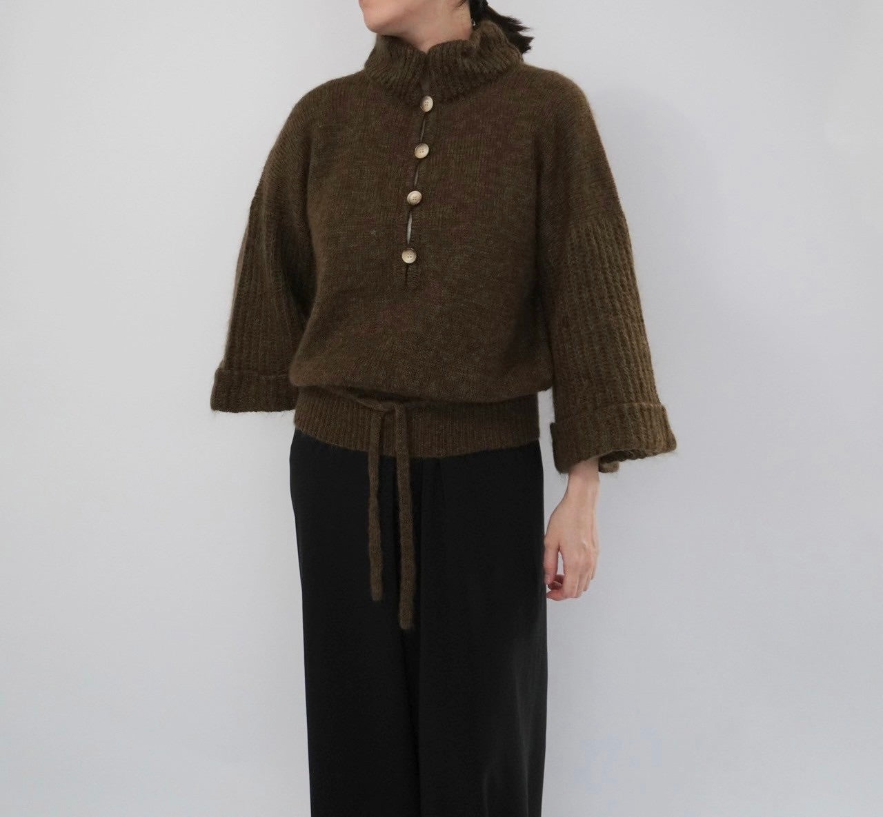 80s ”Alan Austin” Mohair Knit Made in Italy
