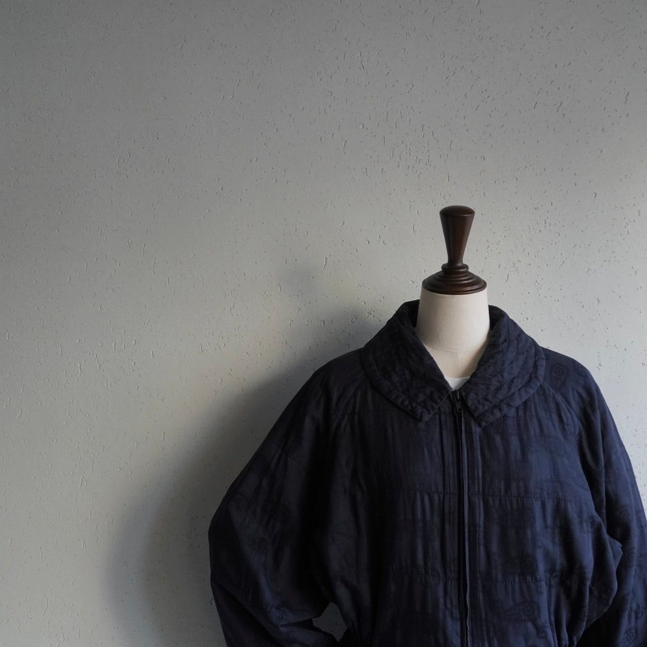 90s Black Paisley Jacket