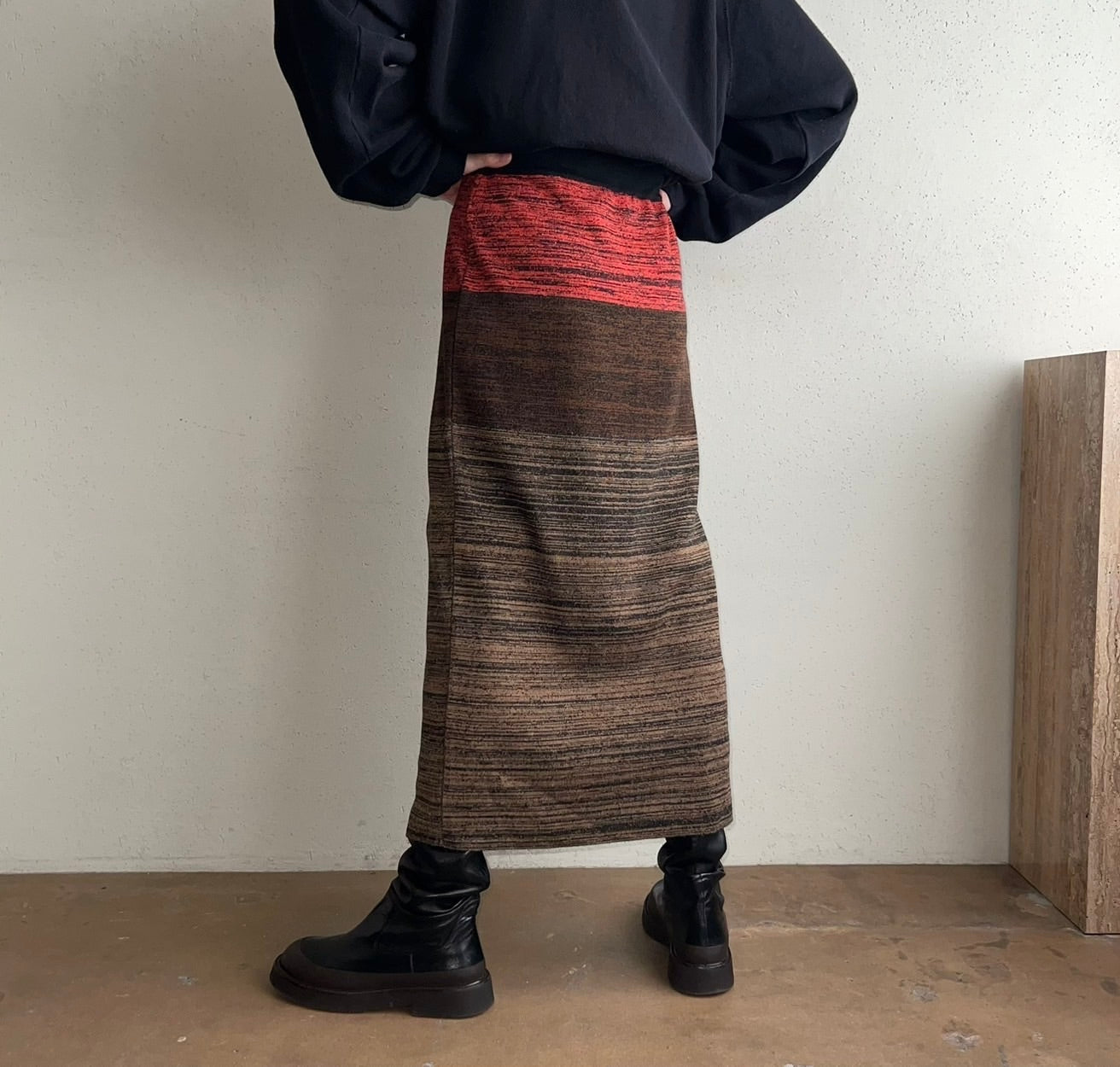 90s Knit Skirt Made in Italy