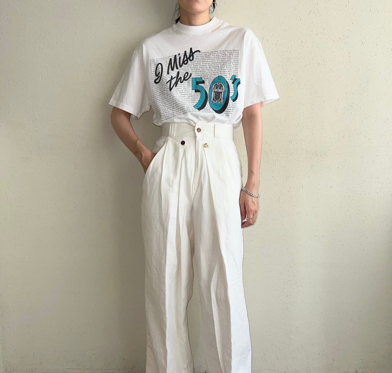 80s Printed T-shirt Made in USA
