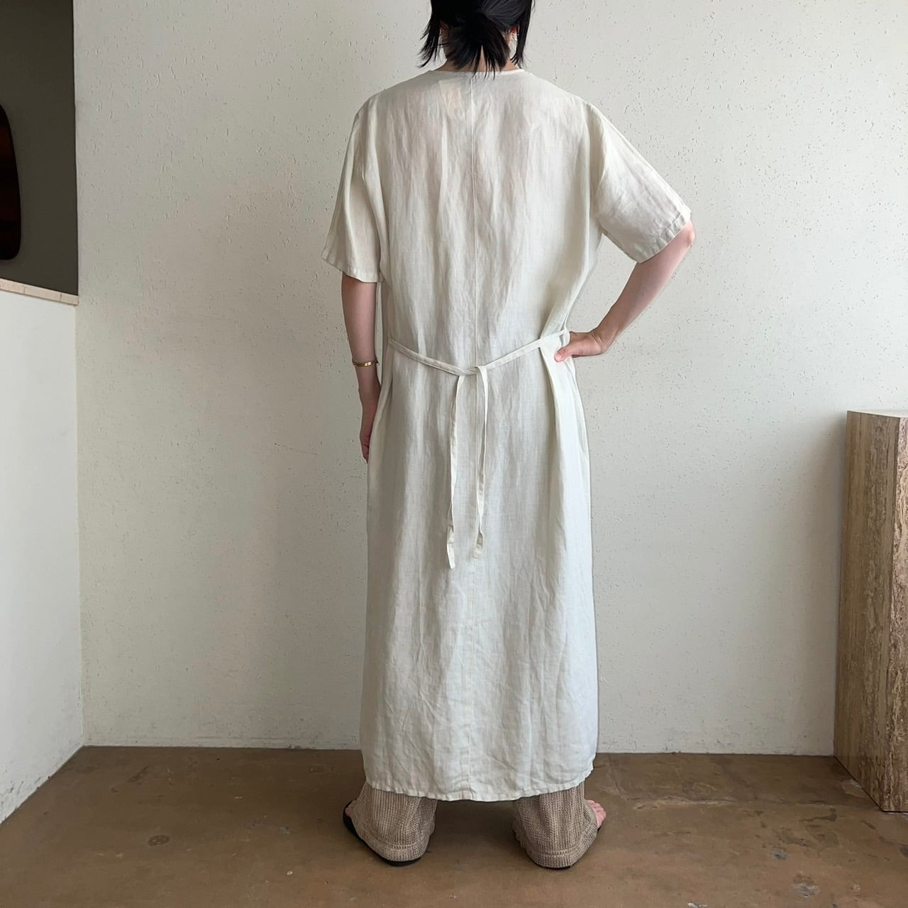 90s EURO Linen Dress