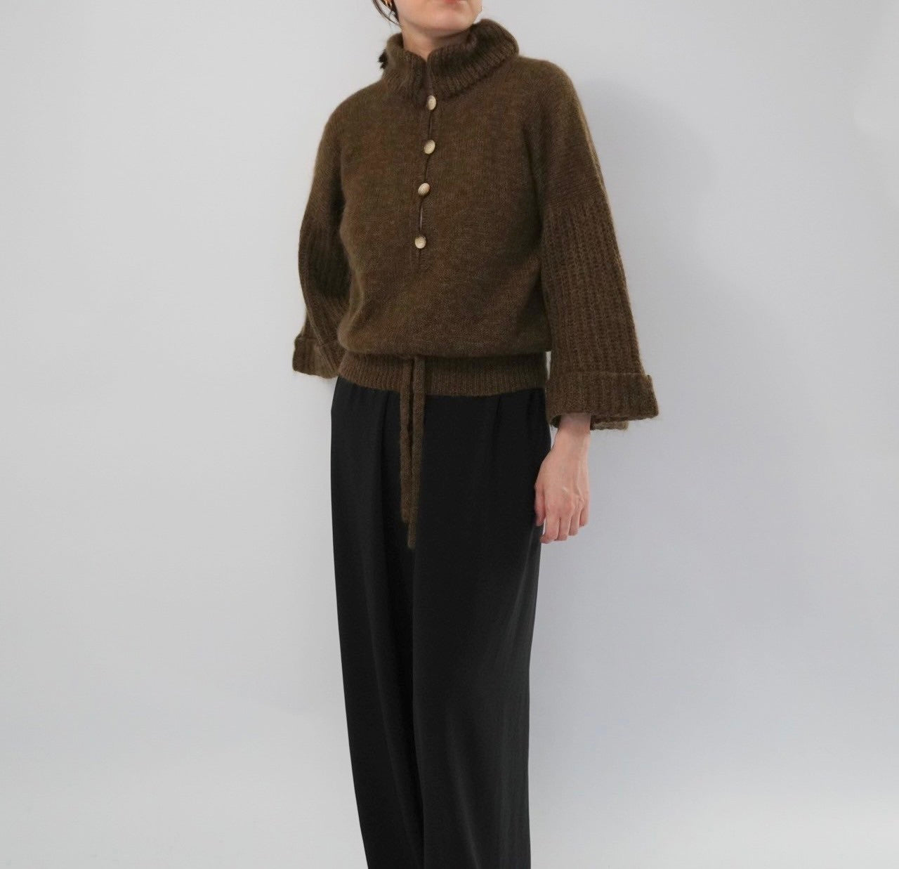 80s ”Alan Austin” Mohair Knit Made in Italy