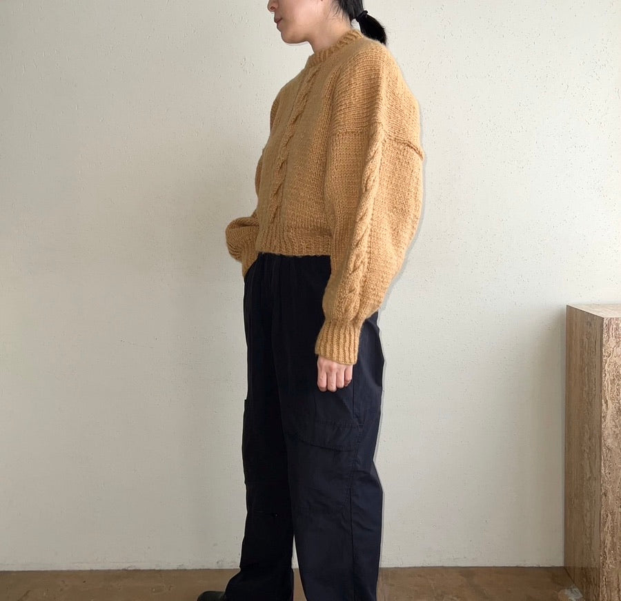 80s Cropped Knit