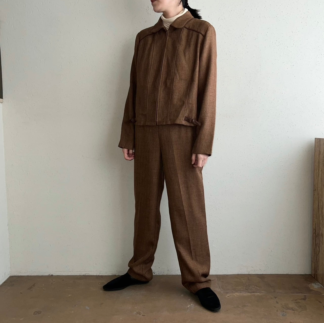 90s Zipped Two-Piece