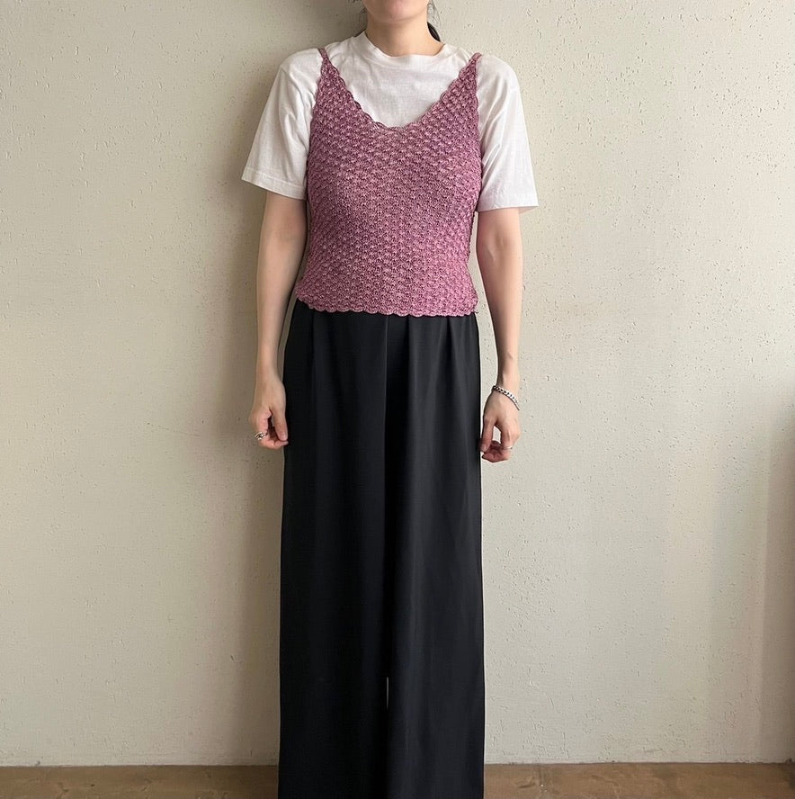 90s Crochet Top