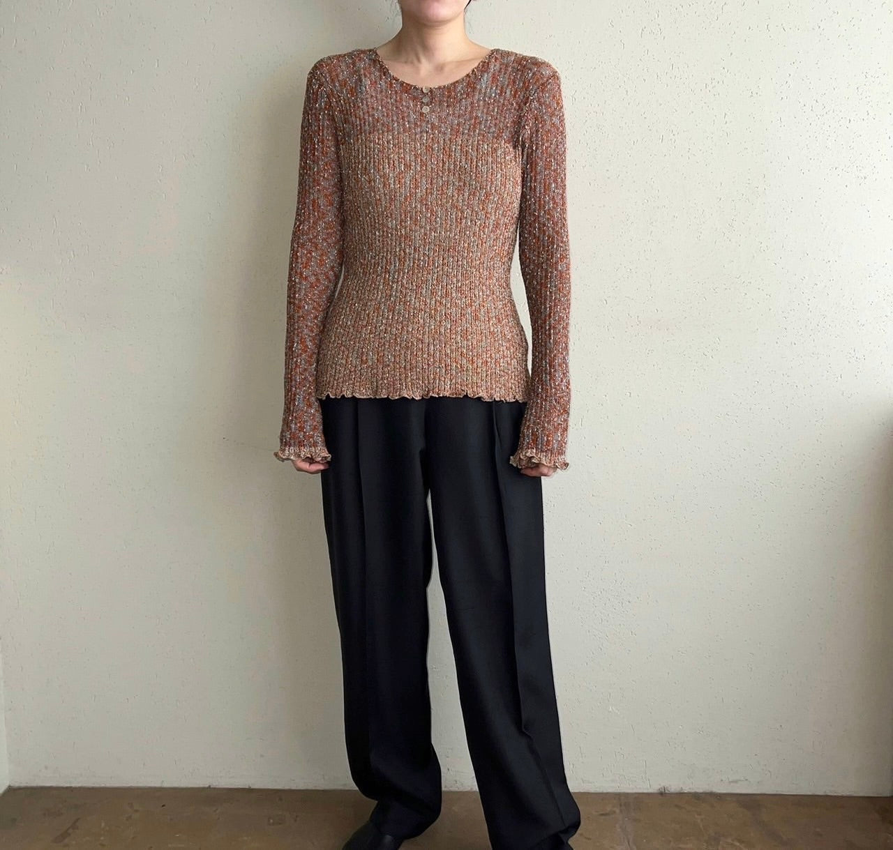 Mix Ribbed Top
