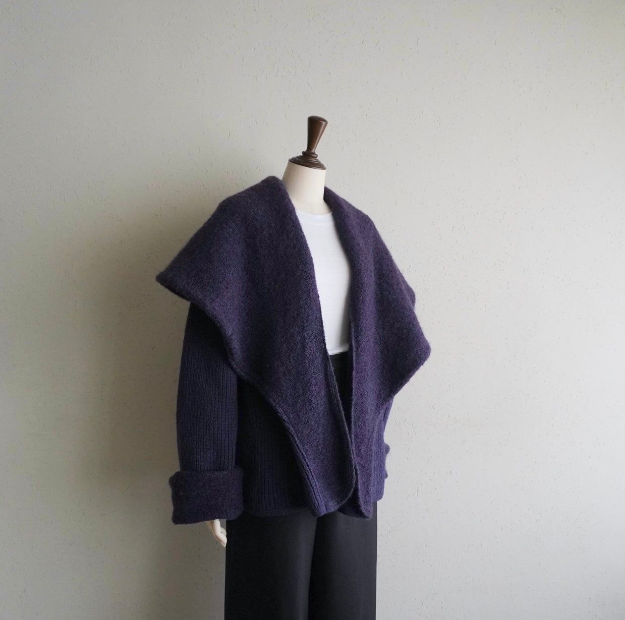 90s Knit Jacket Made in France Dead Stock