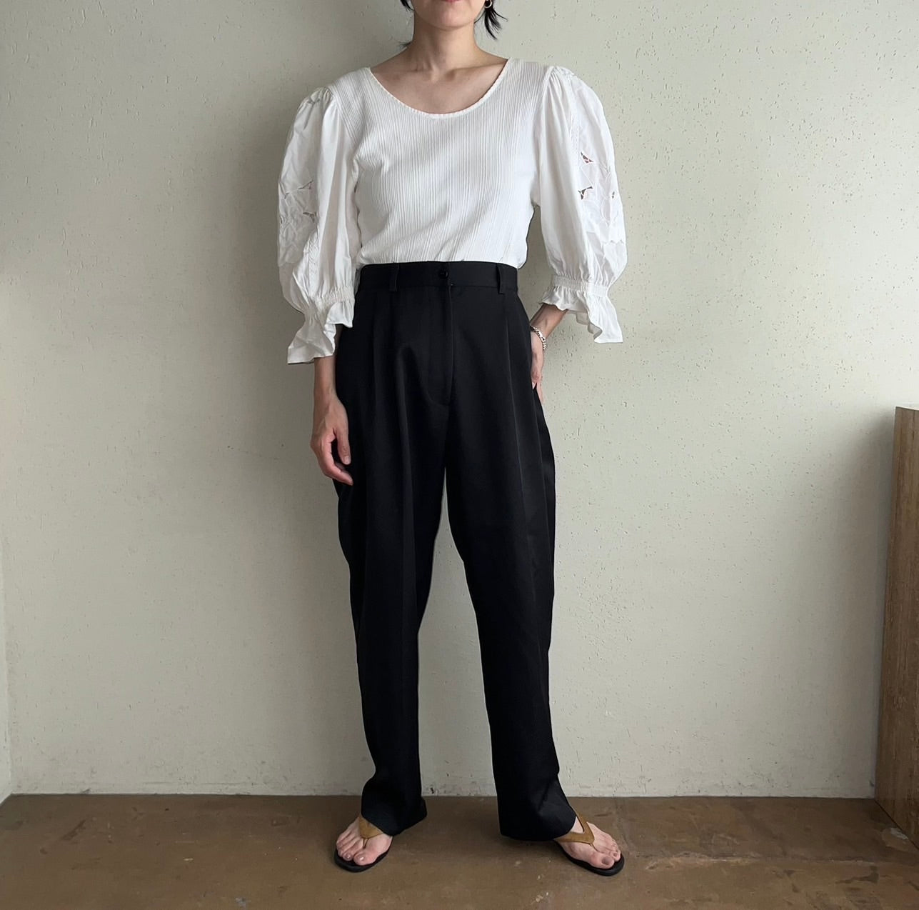 80s EURO Lace Design Top