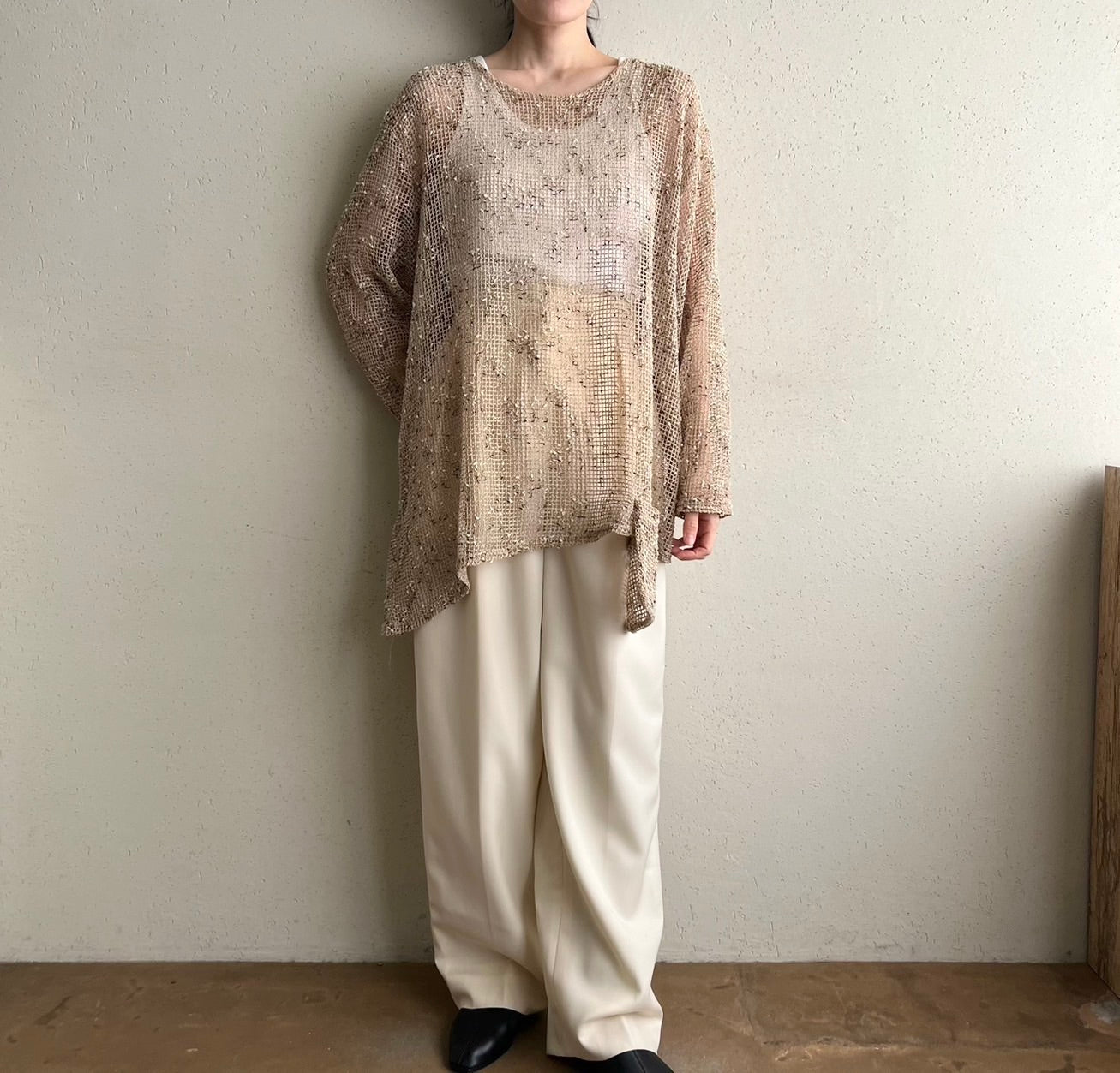 90s Mix Mesh Top