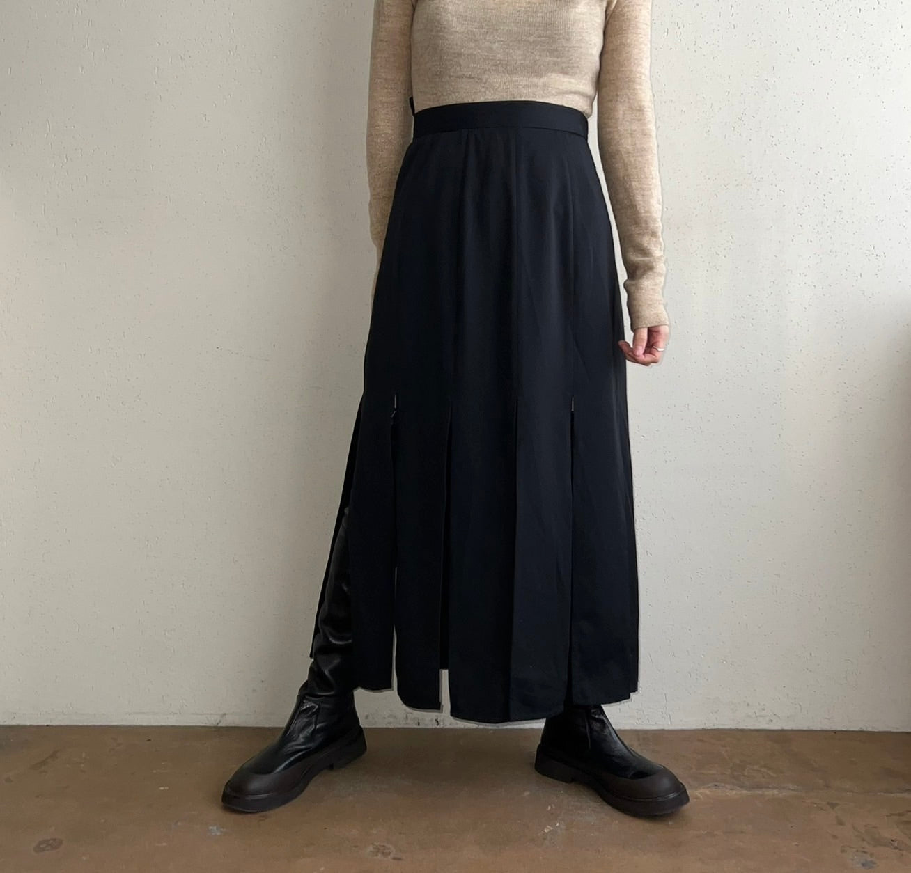 90s EURO Slit Design Skirt