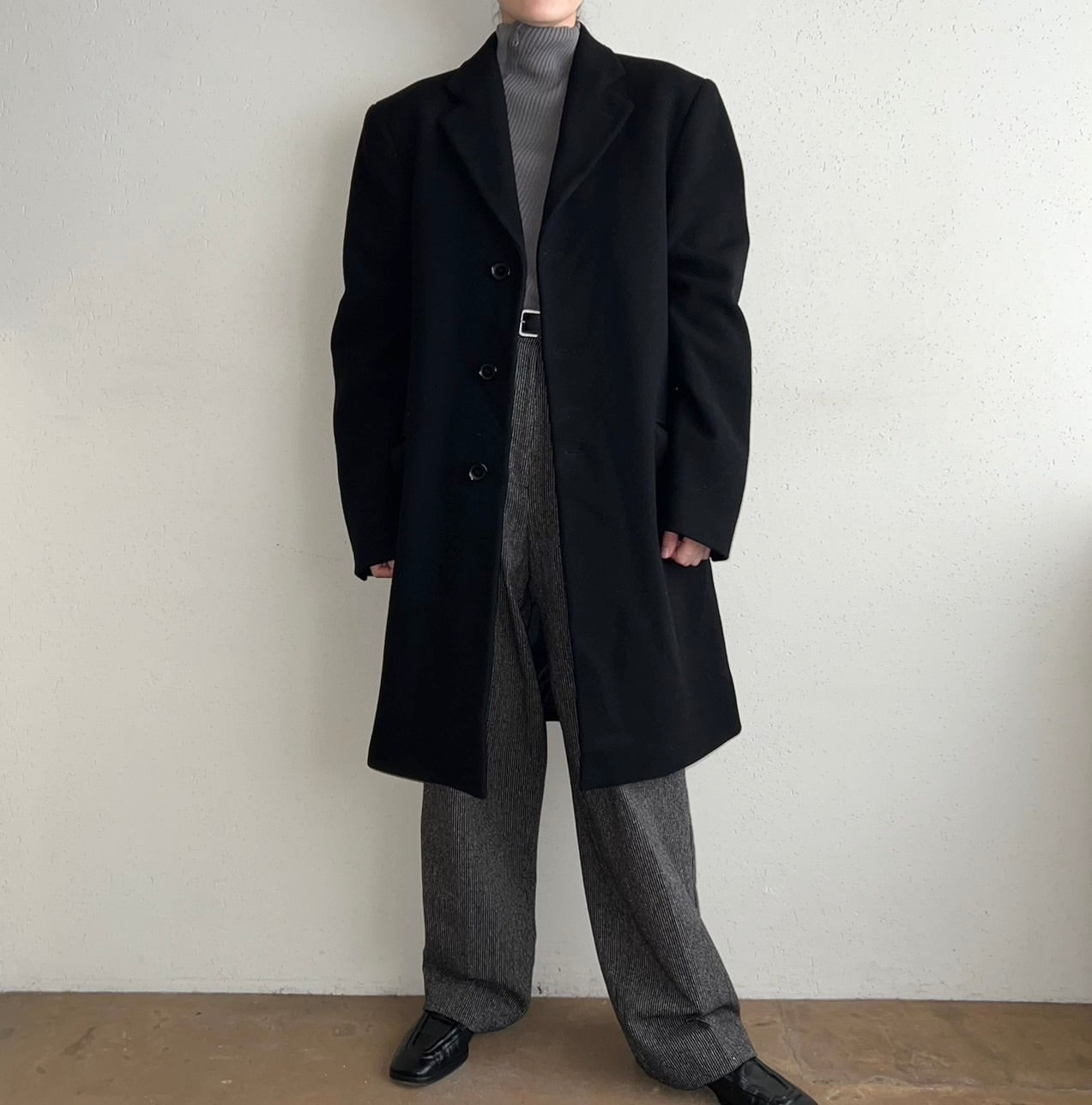 90s Cashmere Coat Made in Italy