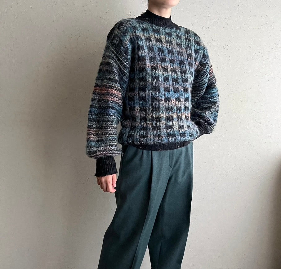 80s Mohair Mix Knit Made in Italy